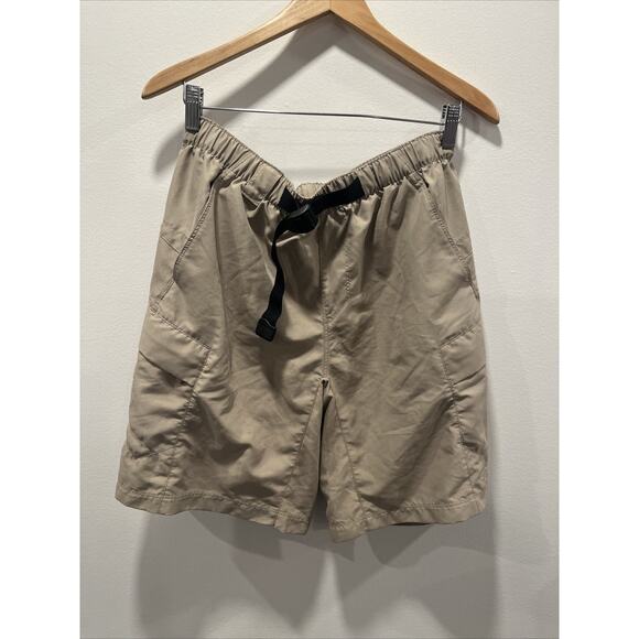 The North Face Beige 9” Inseam Belted Cargo Shorts Men’s Size S - Picture 3 of 6